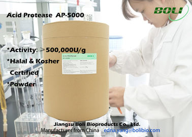 산업 사용 산성 프로테아제 AP-5000, 500000의 U/중국에 있는 Boli 효소 제조자에서 g
