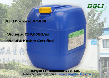 알콜 발효작용 양조 그리고 동물 먹이를 위한 액체 모양 답백질 분해효소에 있는 산성 프로테아제 AP-050