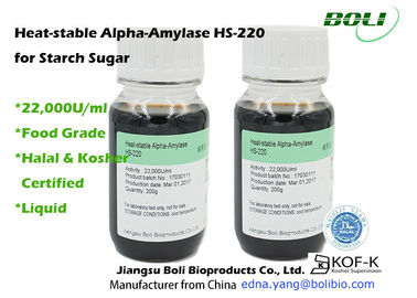 열 - 안정되어 있는 알파 아밀라제 전분 설탕을 위한 액체 모양 Glucoamylase 효소