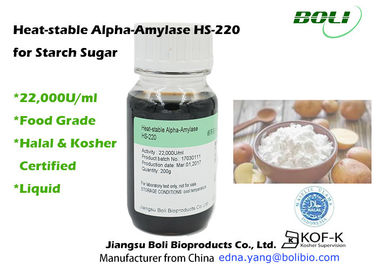 열 - 안정되어 있는 알파 아밀라제 전분 설탕을 위한 액체 모양 Glucoamylase 효소